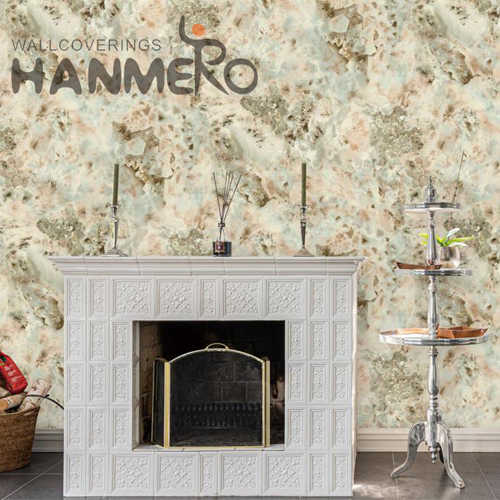 HANMERO PVC Imaginative Landscape Embossing Modern wallpaper on wall of house 0.53*9.5M Kitchen