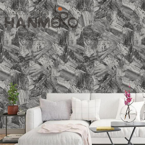 HANMERO PVC Imaginative Kitchen Embossing Modern Landscape 0.53*9.5M wallpaper office walls