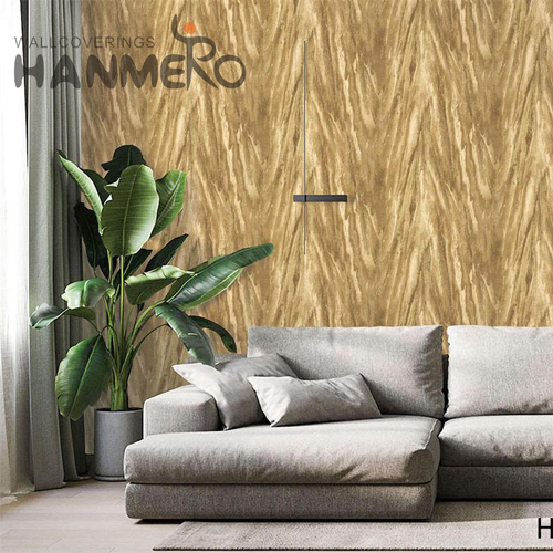 HANMERO PVC Newest Geometric Embossing 0.53M Study Room European wallpaper for home decor