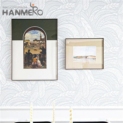 HANMERO Geometric Embossing Newest PVC European Study Room 0.53M online wallpaper designer