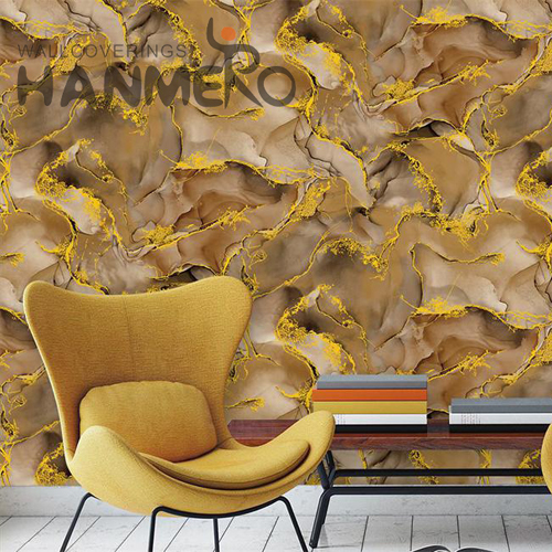 HANMERO PVC Professional Supplier Geometric 0.53*9.2M Modern Hallways Embossing amazing wallpapers for walls