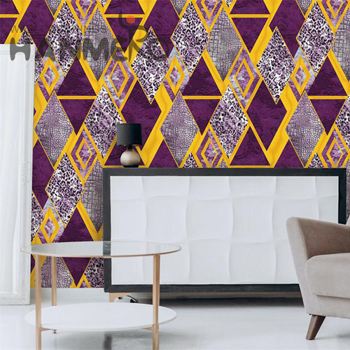 HANMERO PVC Professional Supplier Modern Embossing Geometric Hallways 0.53*9.2M online wallpaper shop