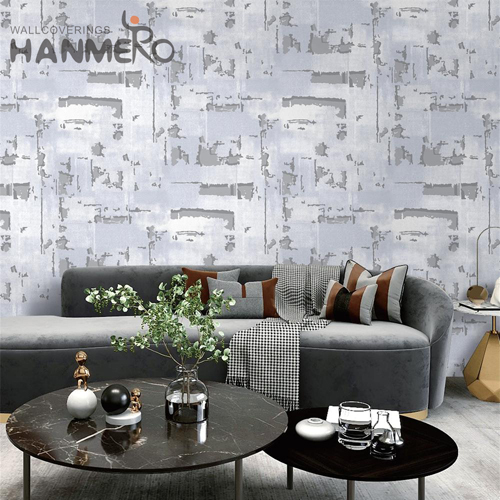 HANMERO PVC Best Selling paper wall decor Embossing European Hallways 0.53*10M Flowers