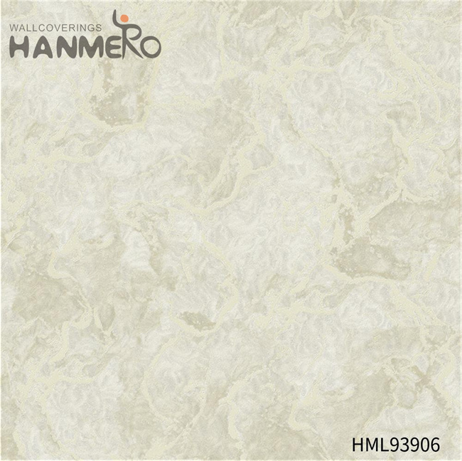 HANMERO kitchen wallpaper Cheap Geometric Embossing Modern Restaurants 1.06*15.6M PVC