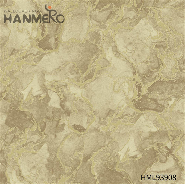 HANMERO PVC Cheap house wallpaper Embossing Modern Restaurants 1.06*15.6M Geometric