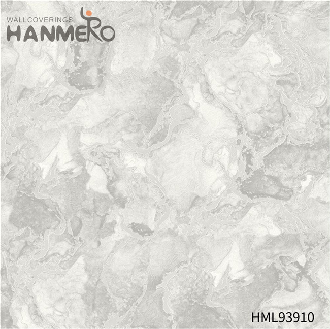 HANMERO PVC Cheap Geometric Embossing wallcovering Restaurants 1.06*15.6M Modern