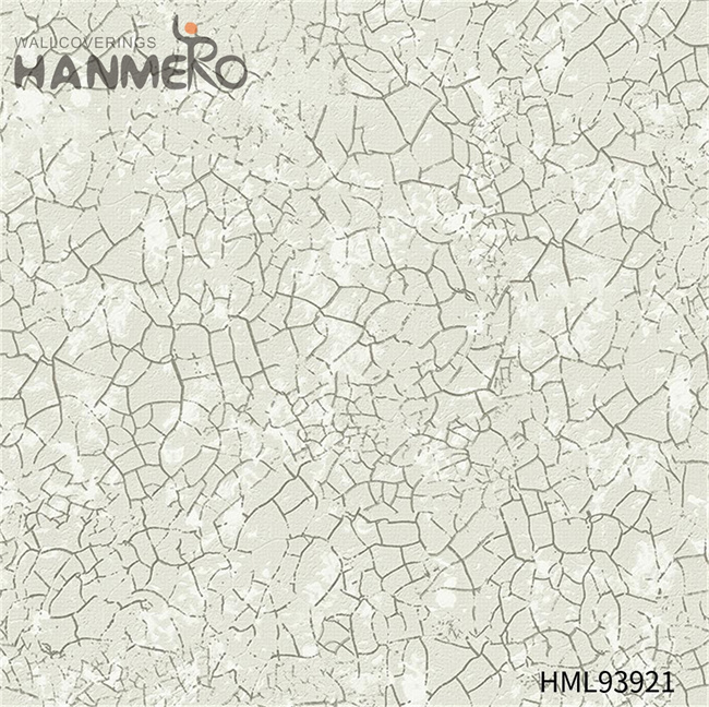 HANMERO PVC Cheap Restaurants Embossing Modern Geometric 1.06*15.6M landscape wallpaper