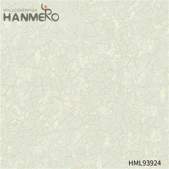 HANMERO Modern Cheap Geometric Embossing PVC Restaurants 1.06*15.6M wallpaper manufacturers