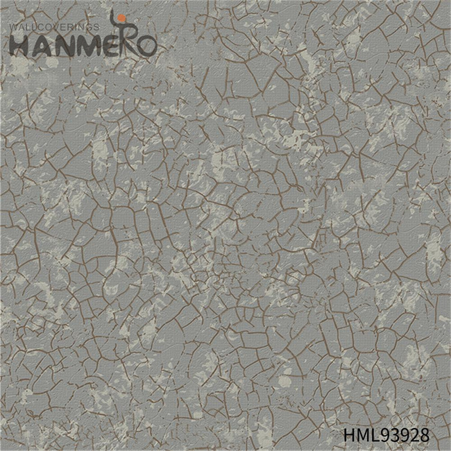 HANMERO Embossing Cheap Geometric PVC Modern Restaurants 1.06*15.6M commercial wallpaper