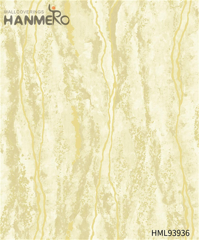 HANMERO Cheap PVC 1.06*15.6M image wallpaper Modern Restaurants Geometric Embossing