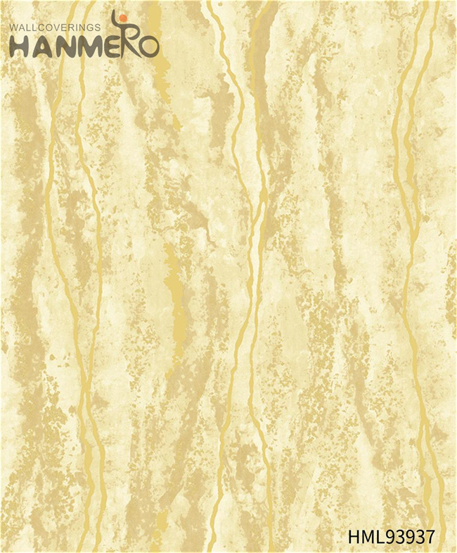 HANMERO Cheap PVC Geometric 1.06*15.6M wallpaper for walls buy online Restaurants Embossing Modern