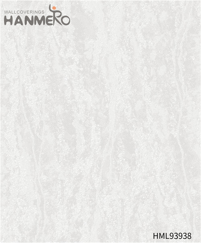 HANMERO Cheap PVC Geometric Embossing 1.06*15.6M wall paper borders Modern Restaurants