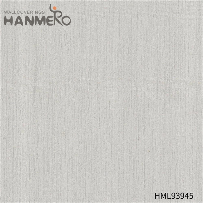 HANMERO Modern Restaurants 1.06*15.6M designer wallpapers for bedrooms Cheap PVC Geometric Embossing