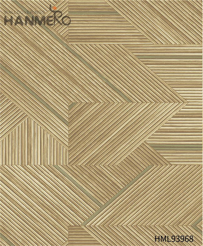 HANMERO wallpaper download Cheap Geometric Embossing Modern Restaurants 1.06*15.6M PVC