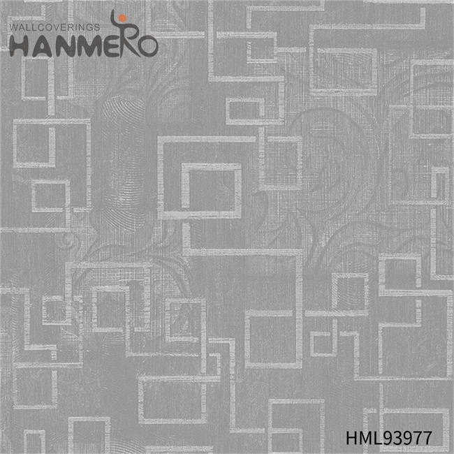 HANMERO beautiful wallpapers Cheap Geometric Embossing Modern Restaurants 1.06*15.6M PVC