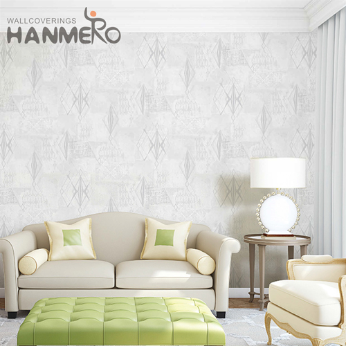 HANMERO 1.06*15.6M Decor Flowers Embossing Pastoral Living Room PVC cheap living room wallpaper