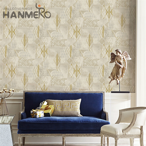 HANMERO PVC 1.06*15.6M Flowers Embossing Pastoral Living Room Decor buy online wallpaper