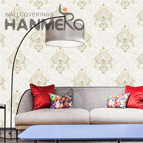 HANMERO 0.53*9.2M main wallpaper Geometric Embossing Modern Photo studio 3D PVC