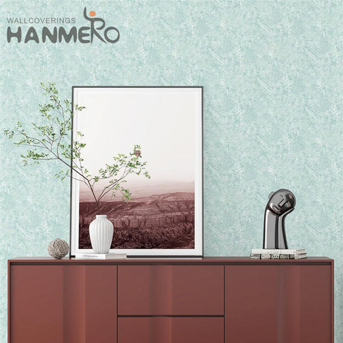 HANMERO PVC New Style Geometric Rotary Screen Foam Modern elegant wallpaper 0.53*10M Kids Room