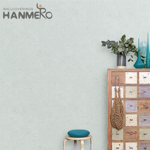HANMERO PVC 0.53*10M Geometric Embossing Pastoral House High Quality wallpaper direct