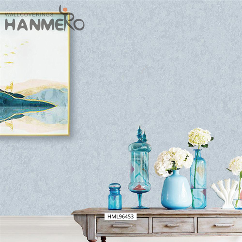HANMERO PVC House Geometric Embossing Pastoral High Quality 0.53*10M cool wallpaper for home