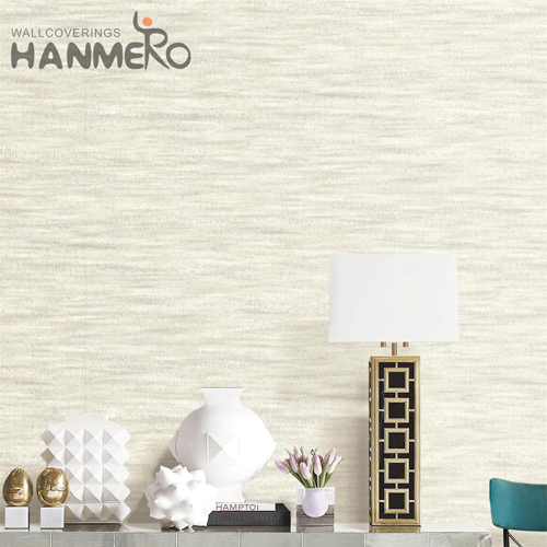 HANMERO PVC Nature Sense Geometric Wet Embossing Modern house and home wallpaper 1.06*15.6M Lounge rooms