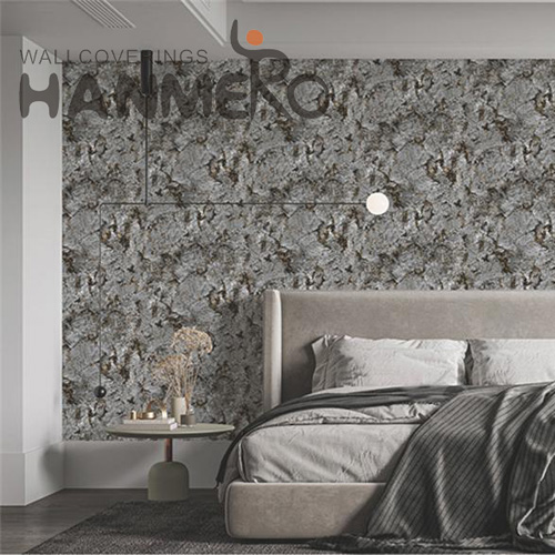 HANMERO TV Background Simple Geometric Embossing Modern PVC 1.06*15.6M wallpaper for interior walls