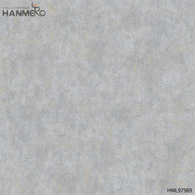 HANMERO PVC Factory Sell Directly Geometric Embossing wallpaper shops Photo studio 0.53*10M Modern