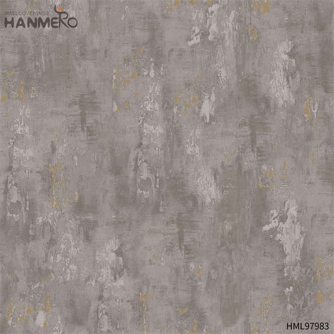 HANMERO Modern Factory Sell Directly Geometric Embossing PVC Photo studio 0.53*10M cheap wallpaper shops