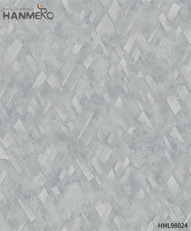 HANMERO wallpaper for your walls Factory Sell Directly Geometric Embossing Modern Photo studio 0.53*10M PVC
