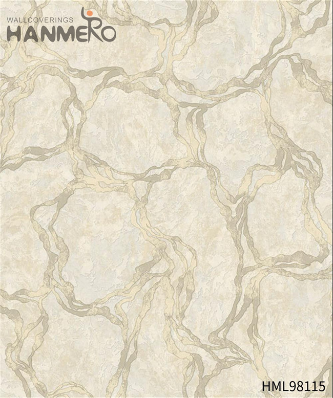 HANMERO PVC Nature Sense Geometric Embossing Modern buy wallpaper online 0.53*10M TV Background