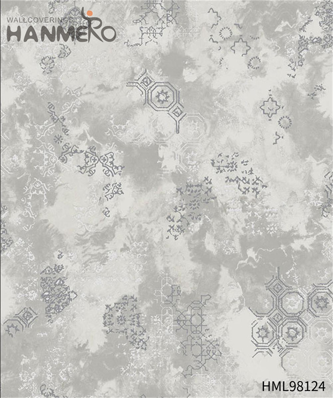 HANMERO PVC TV Background Geometric Embossing Modern Nature Sense 0.53*10M order wallpaper online