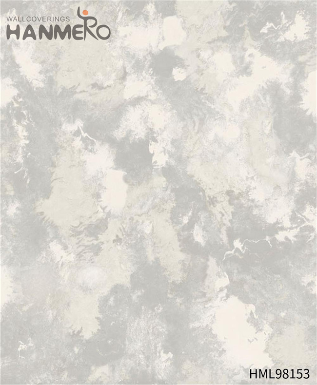 HANMERO Embossing Modern TV Background 0.53*10M company wallpaper Geometric Nature Sense PVC
