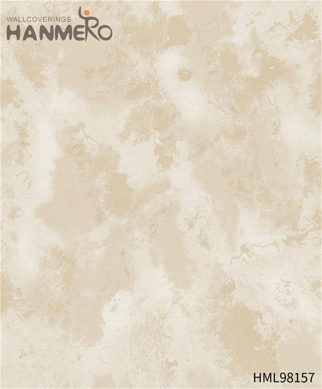 HANMERO Nature Sense Geometric PVC Embossing Modern TV Background 0.53*10M wallpaper for a bedroom