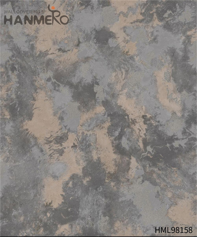 HANMERO interior wallpapers for home Nature Sense Geometric Embossing Modern TV Background 0.53*10M PVC