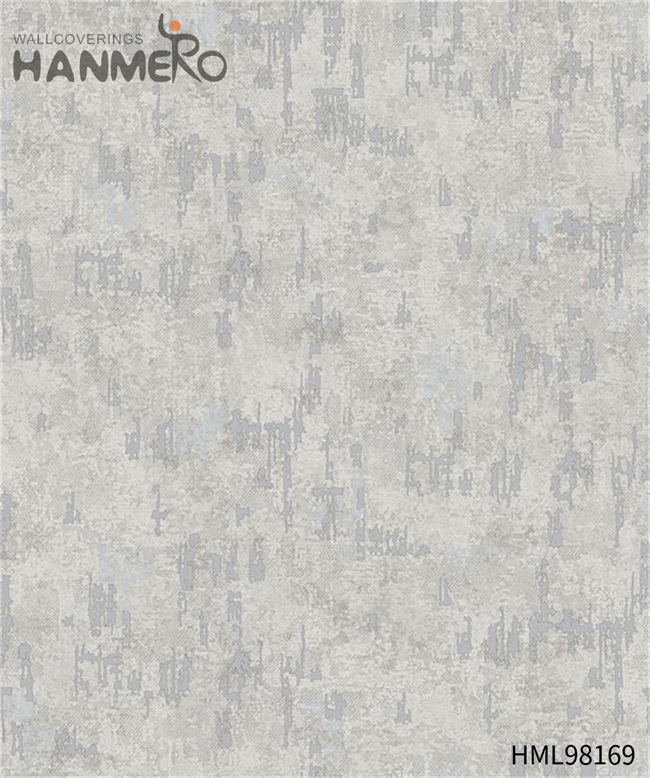 HANMERO home wallpaper price Nature Sense Geometric Embossing Modern TV Background 0.53*10M PVC