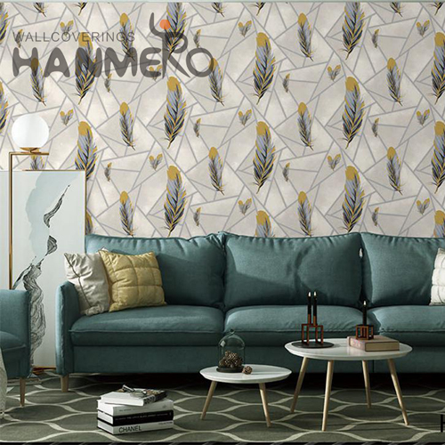 HANMERO PVC Awesome Landscape image wallpaper European Home Wall 0.53*10M Embossing