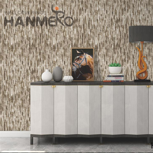 HANMERO PVC Seller contemporary wallpaper designs Embossing Modern Saloon 0.53*10M Landscape