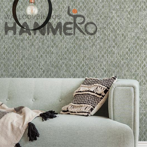 HANMERO PVC wallpaper decorating Landscape Embossing Modern Living Room 0.53*10M Cheap