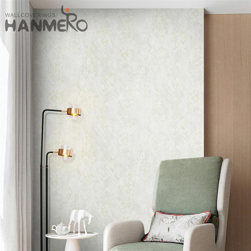 HANMERO PVC Seller Landscape Embossing European Study Room 0.53*10M vinyl wallpaper