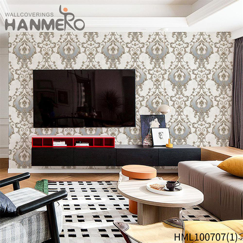 HANMERO PVC Decoration Flowers Embossing European Hallways 1.06M 3d wallpaper