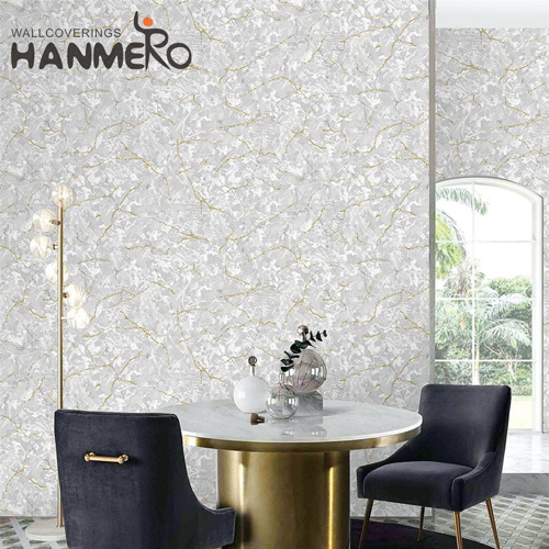 HANMERO PVC Simple 1.06M Embossing Pastoral Nightclub Flowers wallpaper wallpaper wallpaper