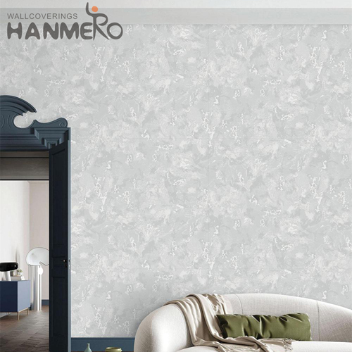 HANMERO PVC Embossing Flowers Simple Pastoral Nightclub 1.06M wallpaper design room