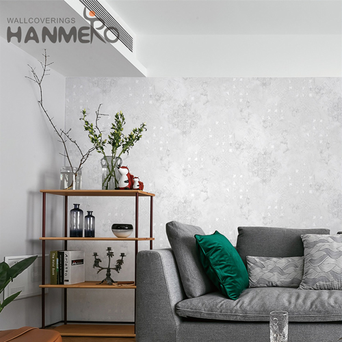 HANMERO PVC 0.53*10M Flowers Embossing Pastoral Kitchen High Quality wallpaper design house