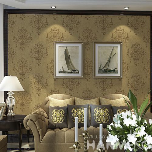 HANMERO Affordable Room Design Home Decor Wet Embossed Wallpaper for Office Hotels Wallcovering Designer Latest
