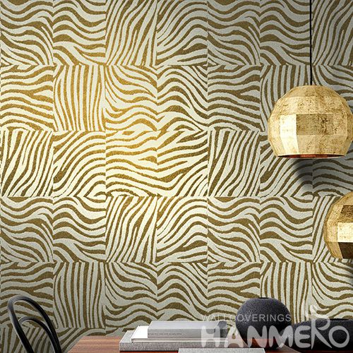 HANMERO Modern Designer Mica Wallpaper Bronzing Technology Wallcovering for Home Walls Wholesale Prices