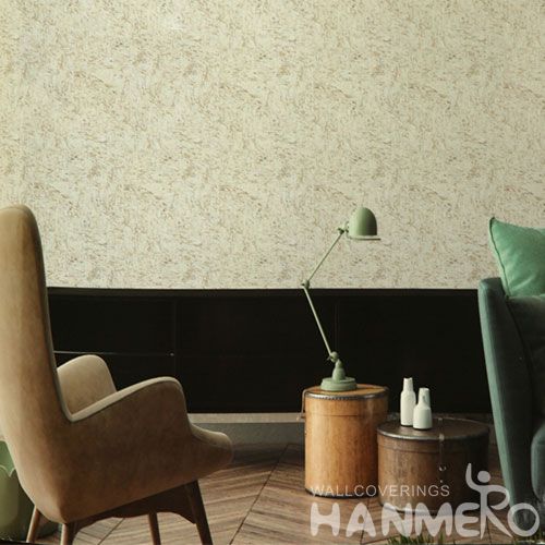 HANMERO Modern Household Decor Cork Patterned Wallpaper for Bedroom Professional Chinese Wallcovering Exporter