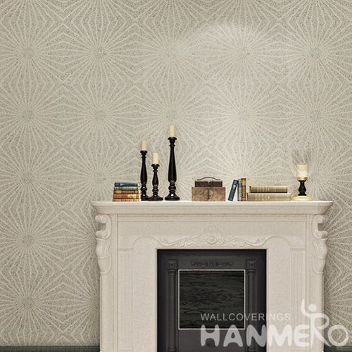 HANMERO Modern Style High Quality and Eco-friendly Plant Fiber Particle wallpaper with Bronzing Technology from China Manufacture