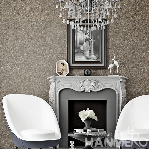 HANMERO High-end Natural Material Plant Fiber Particle Wallpaper for Living Room Interior Wall Decoration for Wholesale from China