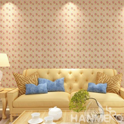 HANMERO 0.53 * 10M / Roll Fashionable Design Gilding Wallpaper Home Interior Decoration Wallcovering Distributors China Chinese